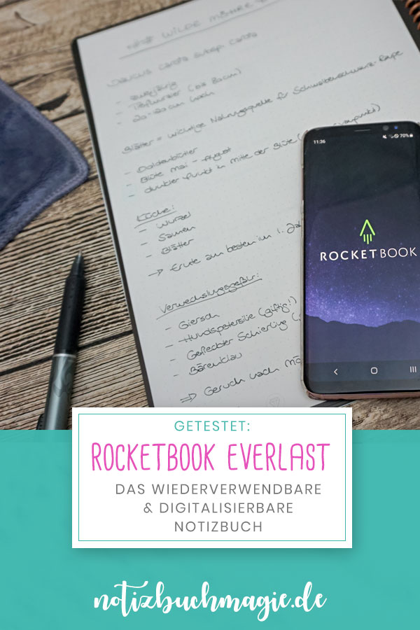 Getestet: das Rocketbook Everlast, ein wiederverwendbares und digitalisierbares Notizbuch 